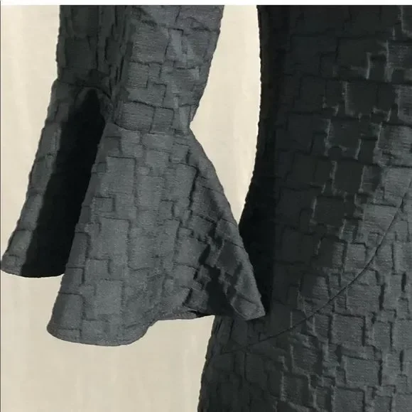 Kerry Xie Pasadena Black Dress V Neck - Picture 8 of 10